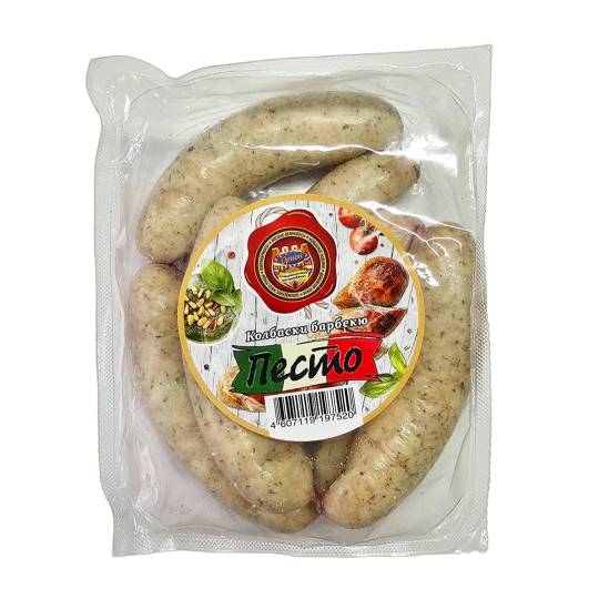 МГС колбаски для жарки «Барбекю» (Песто) 0,5 кг колб/изд из мяс/пт охл 1 с 
